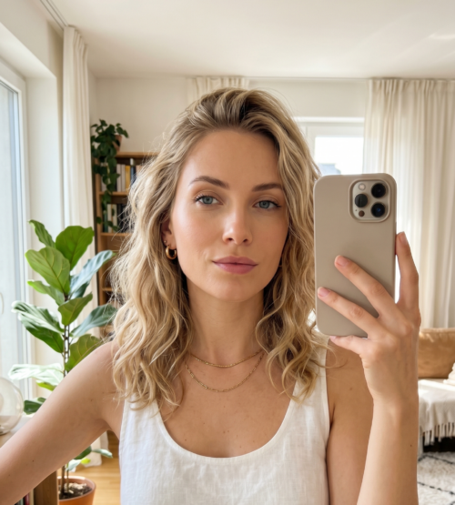Face straight example